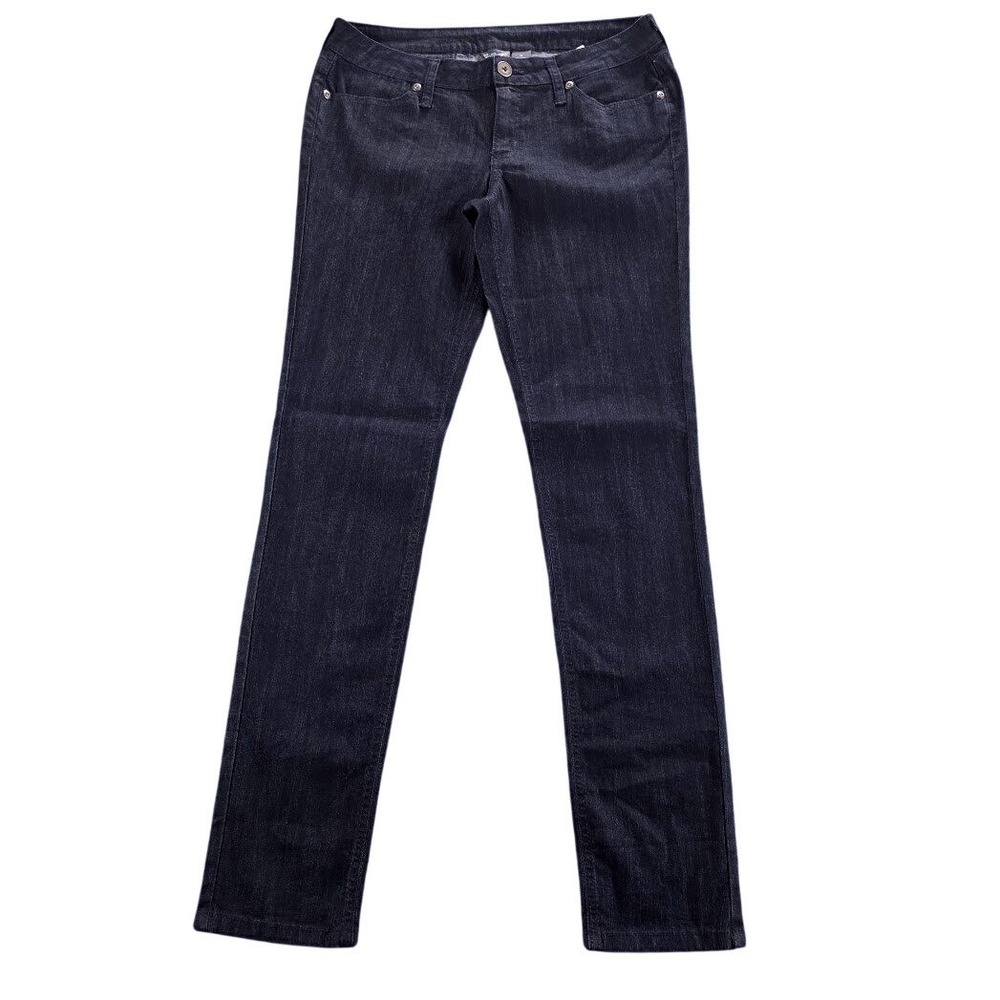 City Streets‎ NWT Dark Indigo Straight Leg Jeans Size 11 Dark Wash Denim